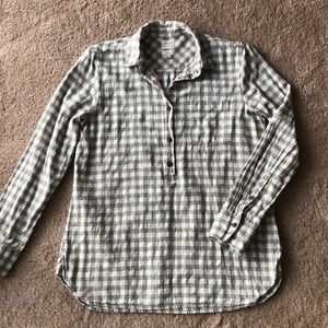 J. Crew Factory Gingham Shirt